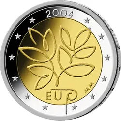 Finnland 2004: 2-Euro-Münze Erweiterung der Europäischen Union