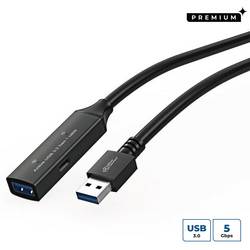 MicroConnect USB-Kabel 5 m Schwarz USB3.0AAF5A
