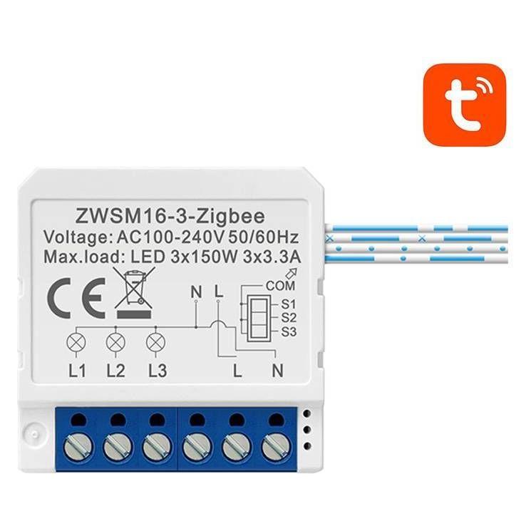 Avatto Smart Switch Module ZigBee ZWSM16-W3 TUYA (Schaltaktor) (ZWSM16-W3)