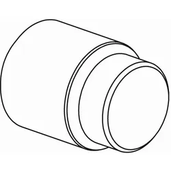 KWC Gewindestift M6x13, mit Innen-6kant, Edelstahl 635506