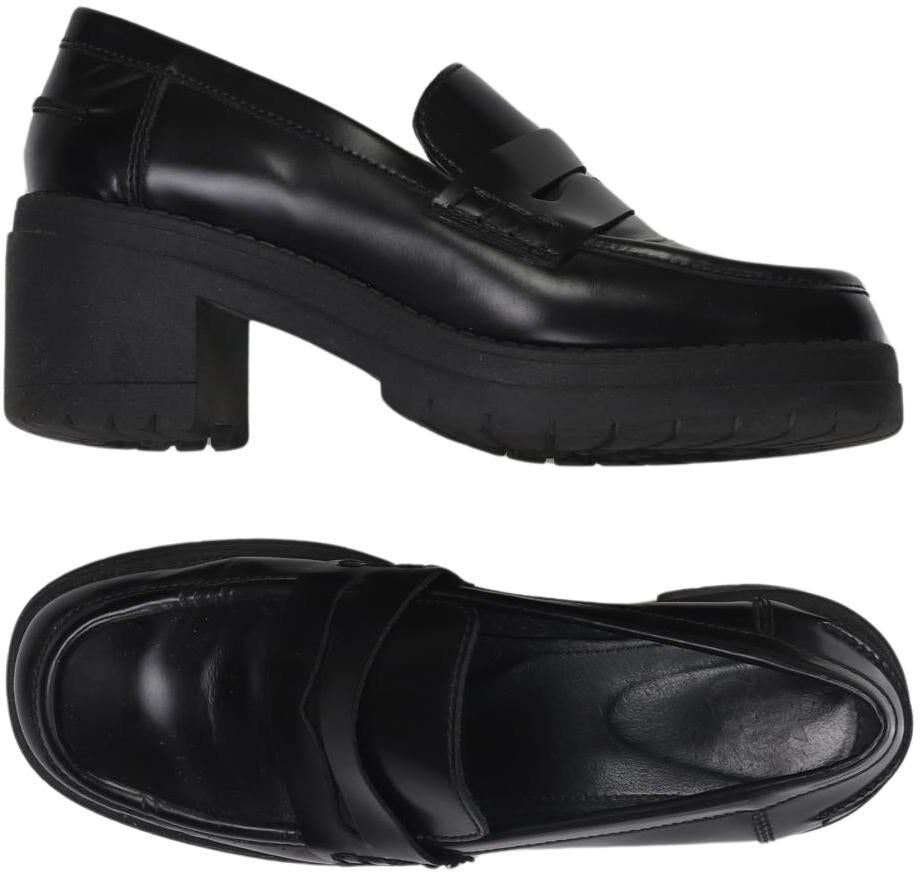 Apple of Eden Damen Halbschuh, Schwarz, Gr. EU 40, Leder - Second Hand