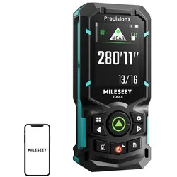 Mileseey, Laserentfernungsmesser, S50 Laser Rangefinder (120 m, Laserentfernungsmesser)