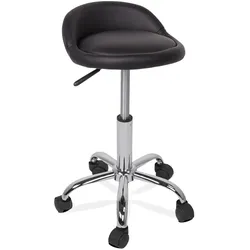 Carmen 3067 Rollhocker – Schwarz
