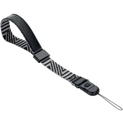 JJC WS 2 Wrist Strap Silver Gray (Handschlaufe), Kameragurt, Grau, Schwarz