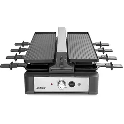 Zyliss Grill Raclette VENTI 8 Personen, Racletteofen, Schwarz