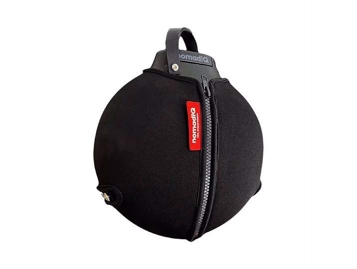nomadiQ 39.2256.11BB Schutztasche – Grillabdeckung/Grill Abdeckhaube – schwarz