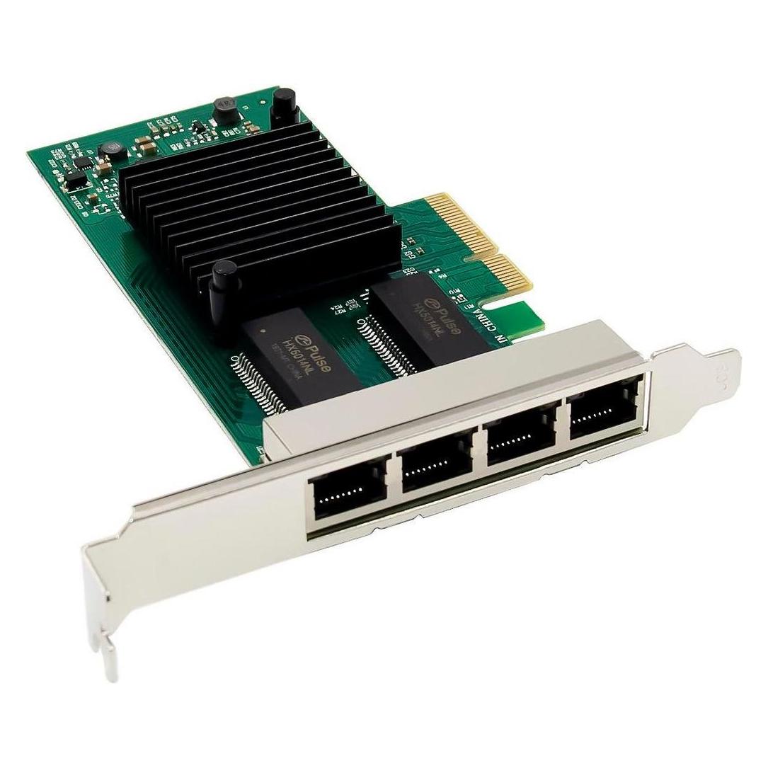 MicroConnect Network Card PCIe x4 I350-T4 (PCIe) (MC-PCIEX4-I350-T4-1GBE)