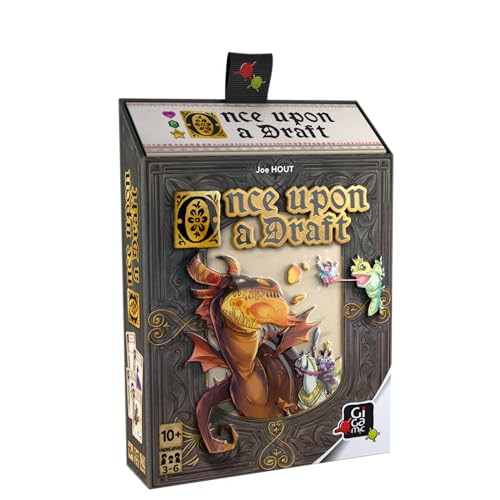 Gigamic Once Upon A Draft - Spel in 3 hoofdstukken met personages uit verhalen en legenden voor 3 tot 6 spelers
