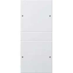Gira Wippenset 2-fach reinweiß matt 218227