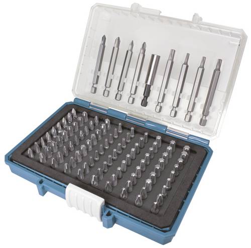 Makita P-81050 Bit-Set 99teilig Kreuzschlitz Pozidriv, Kreuzschlitz Phillips, Innen-Sechsrund (TX), Innen-Sechskant