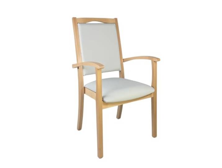 Erides Alexander Hochlehner Seniorenstuhl – Ergonomischer Armlehnenstuhl für Senioren und Pflege