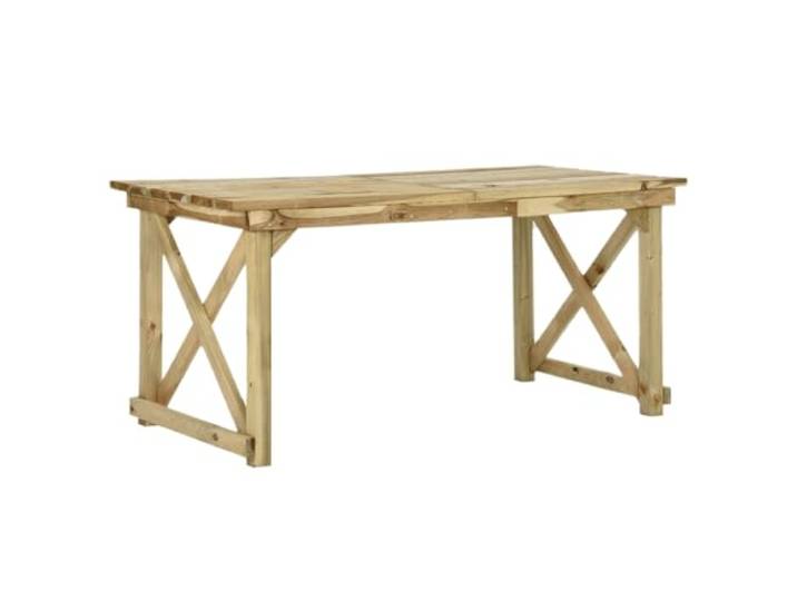 vidaXL Eetkamertafel Eettafel Keukentafel Eetkamer Tafel Dinertafel Hout