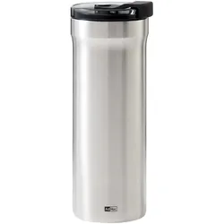 AdHoc Thermobecher 500ml - silber|schwarz
