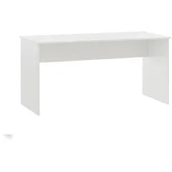 Möbelpartner Schreibtisch Jaguar | HxBxT 73,6x150x65cm | Weiß | Bürotisch, Computertisch, Arbeitstisch von PROREGAL