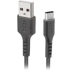 SBS Lade-/Datenkabel USB-A auf USB-C 2m schwarz