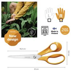 Fiskars 1075033 Universalschere Rechtshänder 210 mm Orange