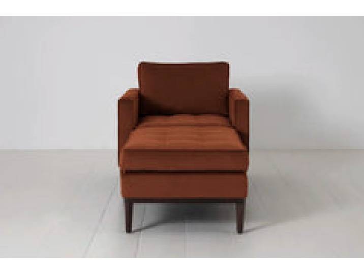 Chaiselongue Model 02, Umbrabraun
