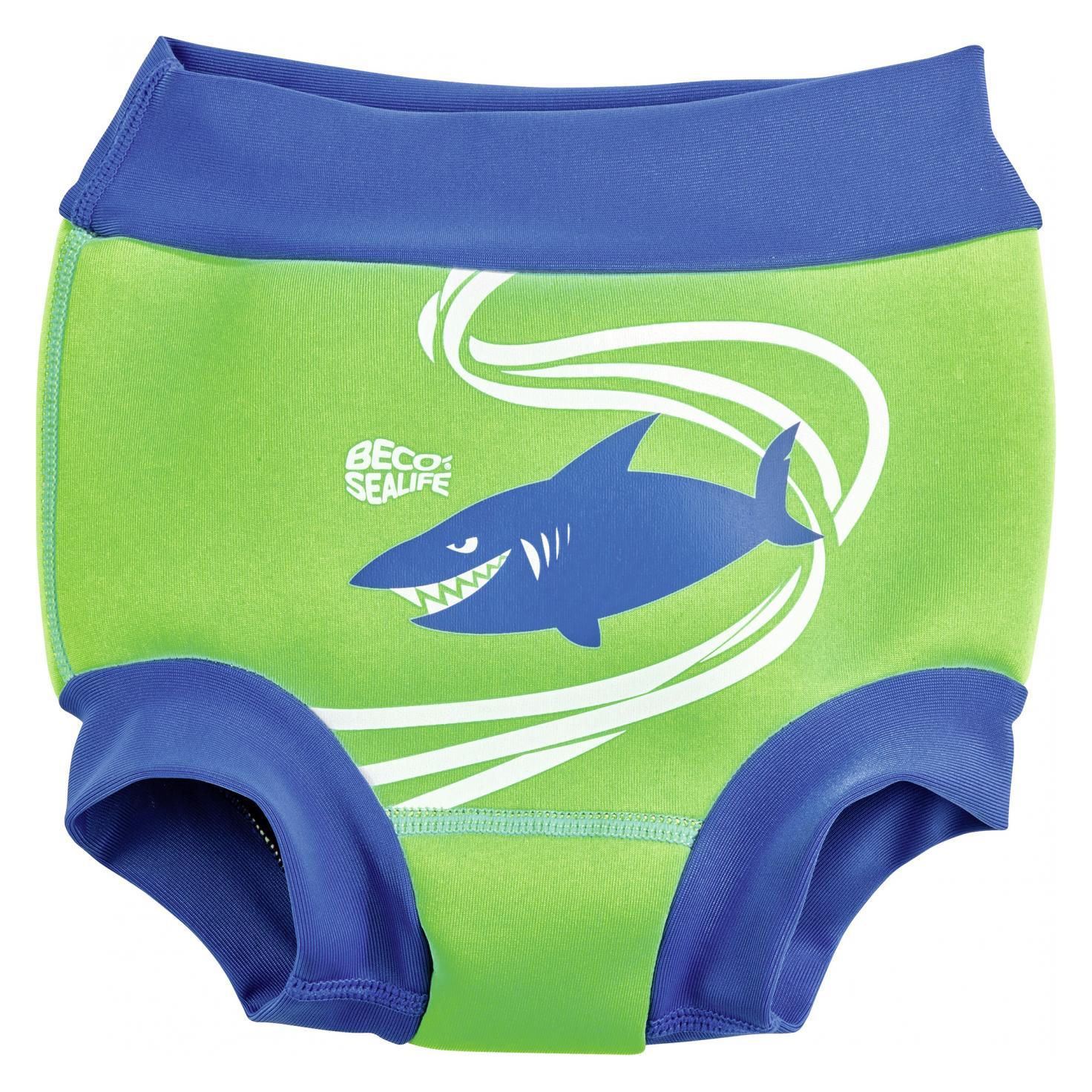 Beco Beermann GmbH Aqua Nappy Slip, Neopren Standard | blau/grün | S (0/006930/68)