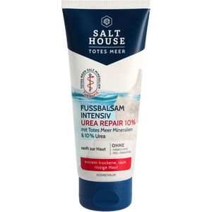 Salthouse Fußcreme Fussbalsam Intensiv, feuchtigkeitsspendend, für Diabetiker, mit Totes Meer Mineralien und Urea, 100 ml