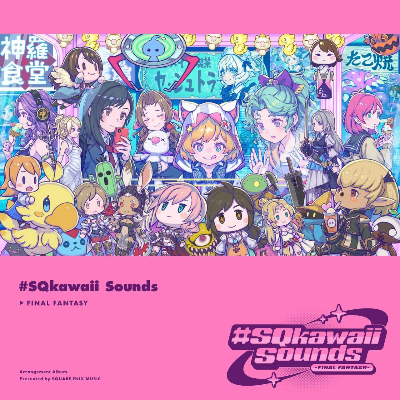 SquareEnix Final Fantasy Muziek-CD SQkawaii Sounds (1 CD)