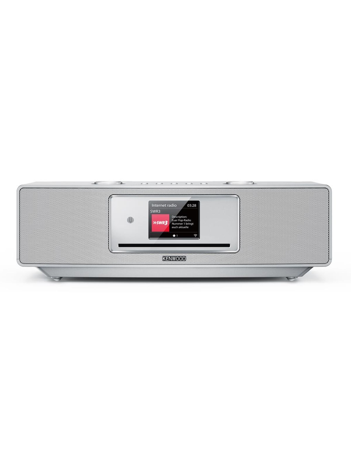 Kenwood CR-ST700SCD-S minianlæg med DAB+/Internetr - DAB/DAB+/AM/FM - silber