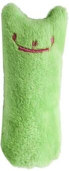 Uplift Essentials Interactive Plush Catnip Thumb Toy For Chewing & Teeth Grinding green l