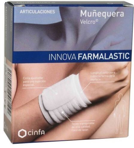 Cinfa Muñequera Farmalastic Innova Velcro Beig T/P-M