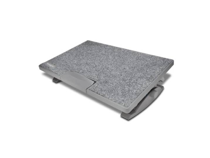 Kensington Repose-pieds SoleMate Pro Elite pour Bureau\, Support avec Mousse à Mémoire de Forme et Système SmartFit\, Repose-pieds avec Base Antidérapante Réglable sur 6 Niveaux\, Bureau et Télétravail