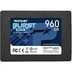 Patriot Burst Elite - 960 GB SSD - intern - 2.5" (6.4 cm) (960 GB, 2.5"), SSD