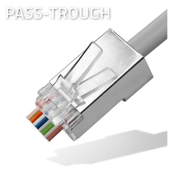 Qoltec RJ45 Durchgangsstecker (54548)