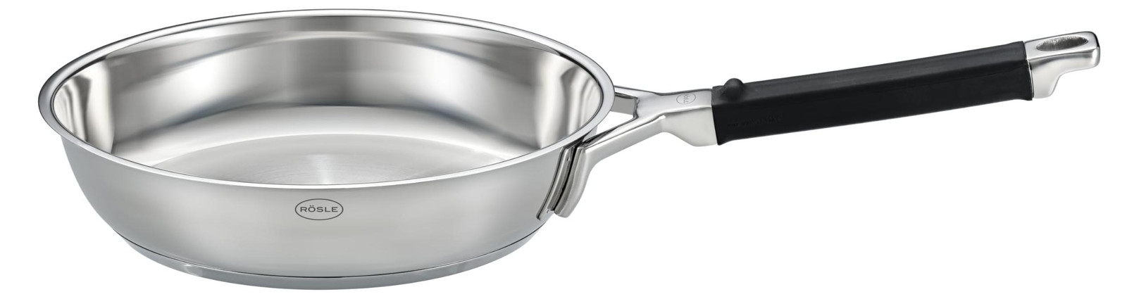 Rösle Braadpan Silence Pro 20 cm, roestvrij staal, geschikt voor inductie