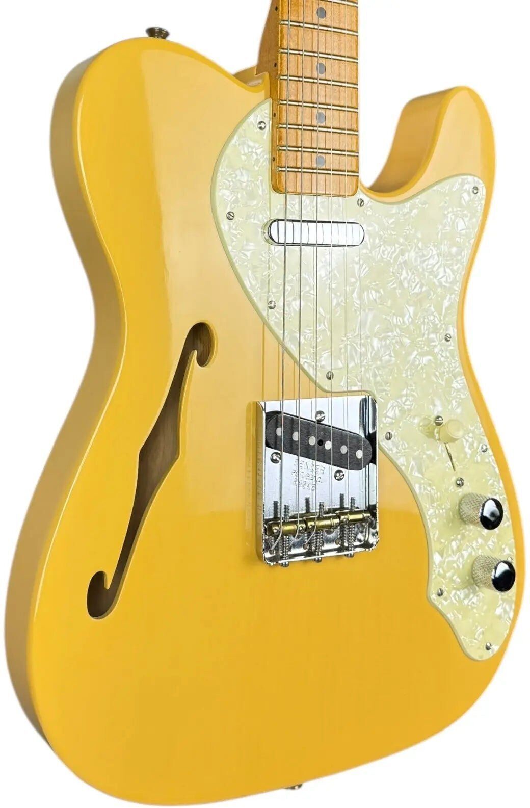 Fender Custom Shop Nocaster Telecaster Thinline NOS 2005 - Butterscotch Blonde   Butterscotch Blonde - Refurbished
