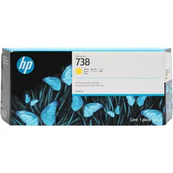 HP Original Druckerpatrone 738 - gelb 300ml (676M8A)