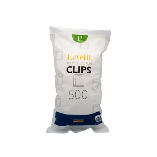 Levelit Leveling clips 1,5 mm - 500 stuks