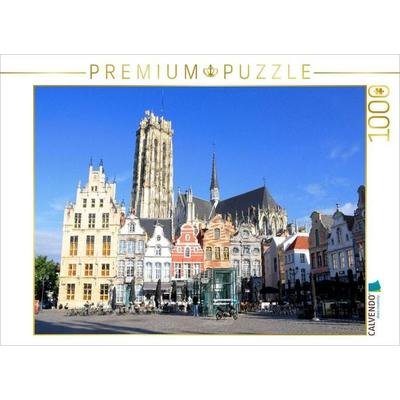 CALVENDO Puzzle Das belgische Mecheln | 1000 Teile Lege-Größe 64x48cm Foto-Puzzle für glückliche Stunden
