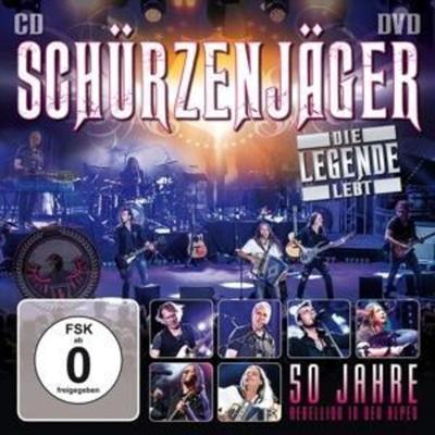 Die Legende lebt - 50 Jahre Rebellion in den Alpen - Zillertaler Schürzenjäger, CD