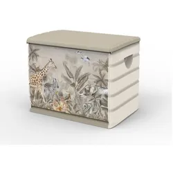 Plastiken, Aufbewahrungsbox, Aufbewahrungskiste - - 260 l - 80 x 61 x 53 cm - Safari (260 l)