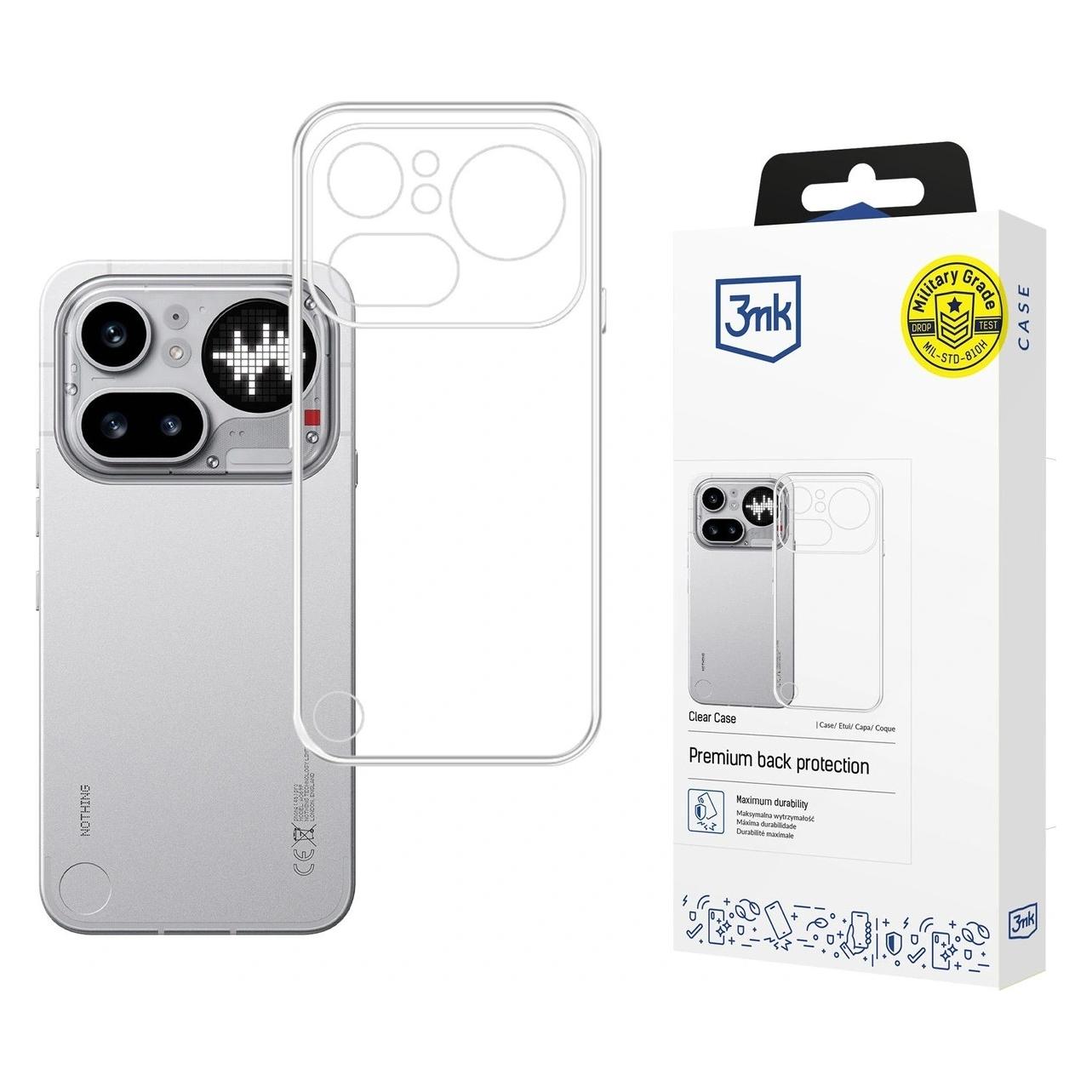 3MK Nothing Phone (4a) Pro - Clear Case (Nothing Phone (4a) Pro) (5903108760669)