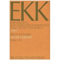 Der Brief an die Hebräer. Tl.1, Fachbücher von Erich Grässer