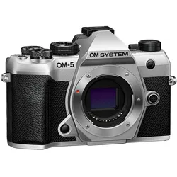 OM System OM-5 Mark II BODY SLV (20.40 Mpx, 4/3), Kamera, Silber