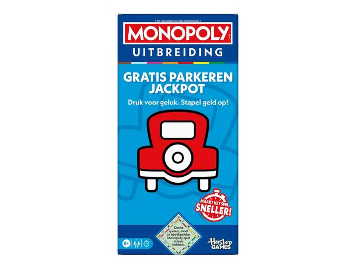 Hasbro Monopoly gratis parkeren uitbreiding - 2-6 spelers, 40 minuten
