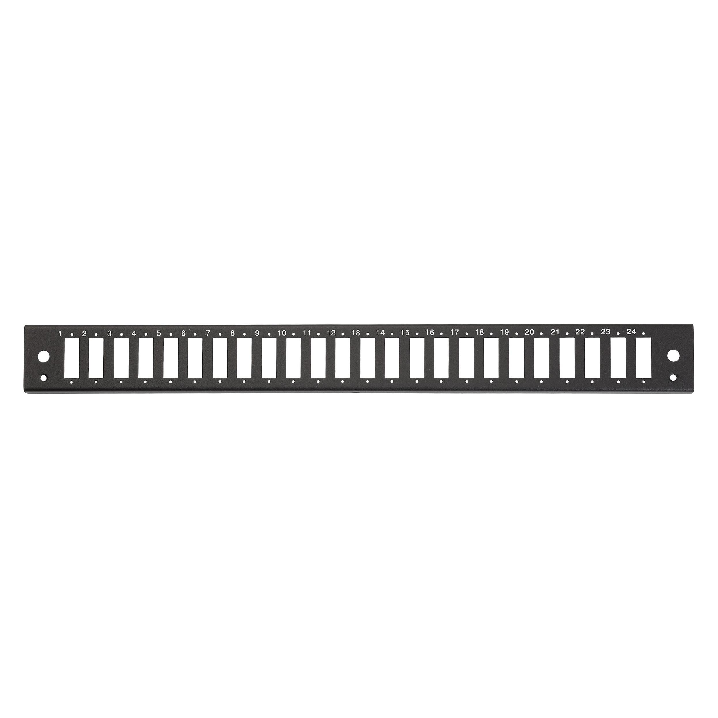 equip 19" Patchpanel 24xSC-Duplex 1U Stahl sw (337102)