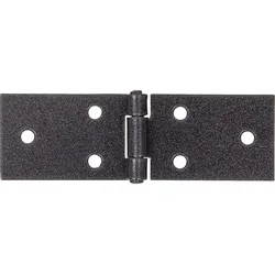 Tischband DURAVIS® 32 x 100 x 1,5 mm, Material: Stahl, blau verzinkt, Oberfläche: schwarz-diamant