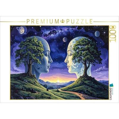 CALVENDO Puzzle Ansicht: 'So gesehen wirkt die Welt beinah logisch.' | 1000 Teile Lege-Größe 64 × 48 cm Foto-Puzzle für glückliche Stunden