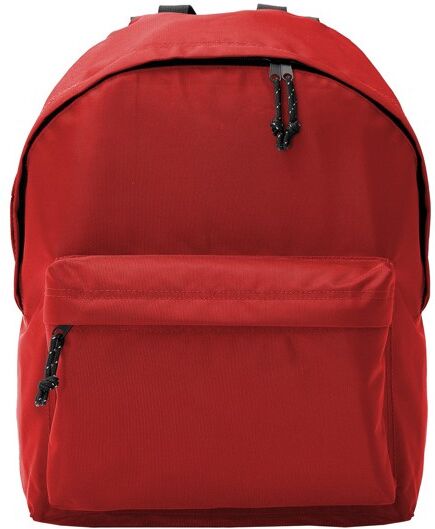 Sac à dos publicitaire classique en polyester 900D Marabu rouge UNIQUE