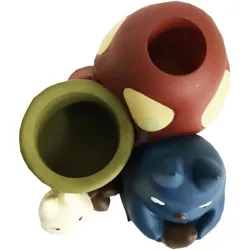 Studio Ghibli, Schreibtisch Accessoire, MON VOISIN TOTORO - Totoro Bleu & Blanc - Figurine Pot à crayon 4.5cm