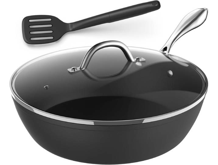 Poêle à frire 28 cm avec spatule