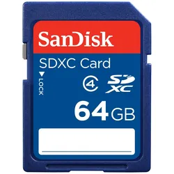 SanDisk 64GB SDXC Klasse 4