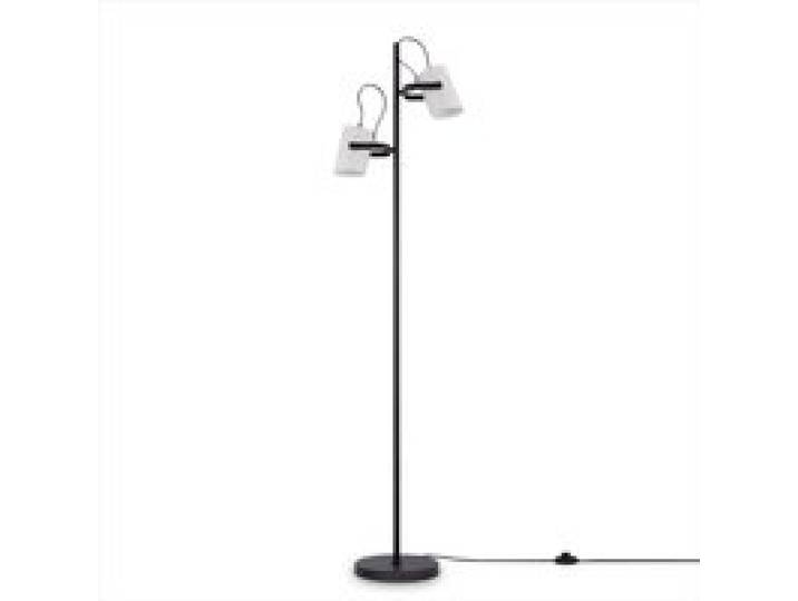 Lampadaire Caleo noir-blanc