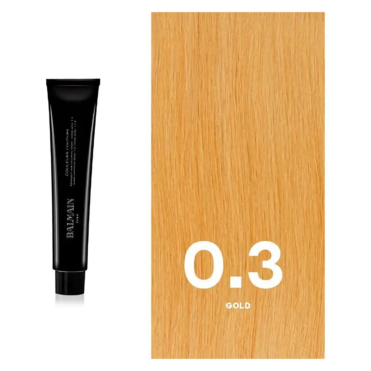 Balmain Professionnel Hair Colouring Cream Toner 03 Gold 60 Ml (Gold) (68639941)
